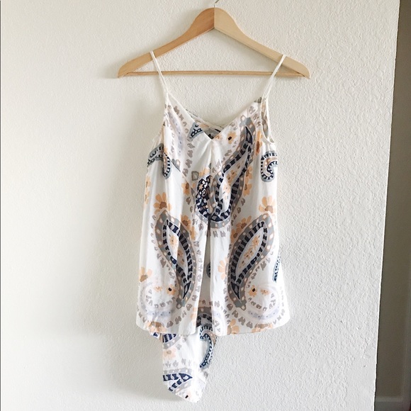 Anthropologie | HD in Paris Paisley Silk Top - Picture 2 of 8